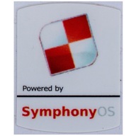 Samolepka Powered by Symphony 19 x 24 mm Samolepka Powered by Symphony 19 x 24 mm