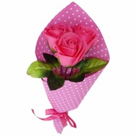 Kytica mydlových ruží mydlové kvety 40 cm DARČEK KU DŇU UČITEĽOV