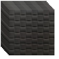 Čierny strop KAZETY 3D panely diel 16 2m2