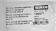 SATA O-krúžok pre minije 4400 prietokový regulačný ventil