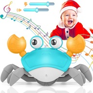 BEHAJÚCI LEZÚCI KRAB INTERAKTÍVNA HRAČKA DARČEK NA VIANOCE Mikuláša BEHAJÚCI LEZÚCI KRAB INTERAKTÍVNA HRAČKA DARČEK NA VIANOCE Mikuláša