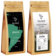 NUNO BRASIL+SUL DE MINAS ČERSTVÁ arabská káva 2X500G NUNO BRASIL+SUL DE MINAS ČERSTVÁ arabská káva 2X500G