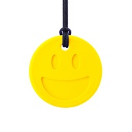 Terapeutický náhrdelník s kúskami SMILEY FACE žltý Terapeutický náhrdelník s kúskami SMILEY FACE žltý