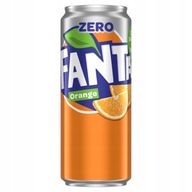 Fanta Zero Orange sýtený nápoj 330ml