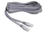 CAT6 RJ45 CROSSED sivý PLOCHÝ kábel 5m. THOMSON CAT6 RJ45 CROSSED sivý PLOCHÝ kábel 5m. THOMSON
