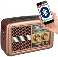 STAVEBNÉ KUCHYNSKÉ RÁDIO PRENOSNÉ RETRO BLUETOOTH SOLÁRNE USB STAVEBNÉ KUCHYNSKÉ RÁDIO PRENOSNÉ RETRO BLUETOOTH SOLÁRNE USB