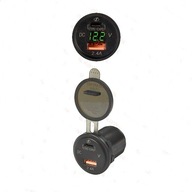 napájanie USB nabíjačka 2,4A + PD voltmeter 43043 napájanie USB nabíjačka 2,4A + PD voltmeter 43043