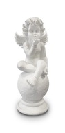 Figúrka anjela Angel White Dekoratívne Cupid