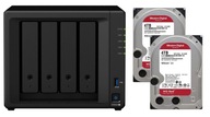 Synology DS920 + Plus 4 GB + 2 x 4 TB WD Red