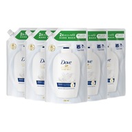 Dove Caring tekuté mydlo náhradná náplň 500ml x5 Dove Caring tekuté mydlo náhradná náplň 500ml x5