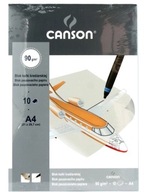 Blok pauzovacieho papiera Canson A4 10 listov Samolo