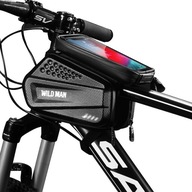 VODEODOLNÉ PUZDRO NA BICYKEL TAŠKA DRŽIAK RÁM DRŽIAK TELEFÓNNE KĽÚČE WILDMAN VODEODOLNÉ PUZDRO NA BICYKEL TAŠKA DRŽIAK RÁM DRŽIAK TELEFÓNNE KĽÚČE WILDMAN