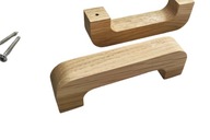 Drevená nábytková úchytka, 320mm, drevená, dub, do obývačky kuchyne, dub Drevená nábytková úchytka, 320mm, drevená, dub, do obývačky kuchyne, dub