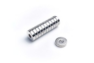 Neodymový prsteňový magnet MP 20x7x5 N38, sada 5 kusov Neodymový prsteňový magnet MP 20x7x5 N38, sada 5 kusov