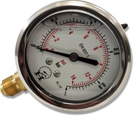 HYDRAULICKÝ MANOMETER 0-1BAR SPODNÝ MERAČ TLAKU HYDRAULICKÝ MANOMETER 0-1BAR SPODNÝ MERAČ TLAKU