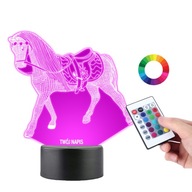 Stolná lampa Soška Jazdecký kôň Stolná lampa Soška Jazdecký kôň