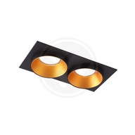 Halogénová lampa Inlet Luminaire očko Zlaté stropné svietidlo Halogénová lampa Inlet Luminaire očko Zlaté stropné svietidlo