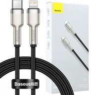 USB-C / Lightning kábel, Baseus Cafule Met, 20W 1m USB-C / Lightning kábel, Baseus Cafule Met, 20W 1m