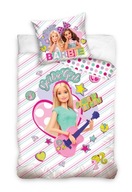 OBRÁBITEĽNÉ BARBIE POSTEĽNE S GITAROU, BAVLNA 140x200 OBRÁBITEĽNÉ BARBIE POSTEĽNE S GITAROU, BAVLNA 140x200