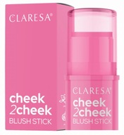 CLARESA CHEEK 2 CHEEK KRÉMOVÁ RUŽOVÁ TYČKA 01 CANDY PINK