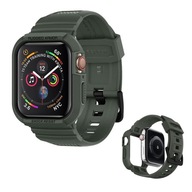 Puzdro Spigen + remienok pre Apple Watch 6/7/8/9/SE 44/45