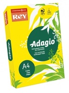Farebný kopírovací papier Rey Adagio A4 80g žltý