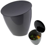 Organický odpadkový kôš, pultový odpadkový kôš, 2,2 l, sivý Organický odpadkový kôš, pultový odpadkový kôš, 2,2 l, sivý