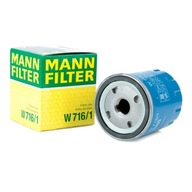 MANN OLEJOVÝ FILTER W716/1 PEUGEOT CITROEN MANN OLEJOVÝ FILTER W716/1 PEUGEOT CITROEN