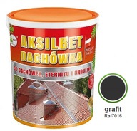 AKSILBET FARBA NA ETERNITOVÉ ŠKRIDLE GRAFIT 5L