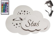Autolampa, auto, nočný oblak, LED CLOUD COLORS, s názvom online Autolampa, auto, nočný oblak, LED CLOUD COLORS, s názvom online