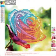 5D diamantová mozaika 30x30cm Ruže 89746 5D diamantová mozaika 30x30cm Ruže 89746