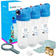 PREDBEŽNÝ VODNÝ FILTER, 3 STUPŇOVÝ, 1'' TELO USTM PREDBEŽNÝ VODNÝ FILTER, 3 STUPŇOVÝ, 1'' TELO USTM