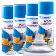 PENA NA ČISTENIE LCD TV OBRAZOV A TV MONITOROV 4 X 400ml SET PENA NA ČISTENIE LCD TV OBRAZOV A TV MONITOROV 4 X 400ml SET