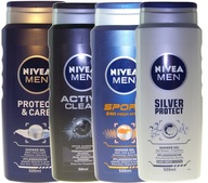 Nivea sada pánskeho sprchového gélu 4x500ml Nivea sada pánskeho sprchového gélu 4x500ml