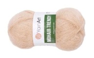PRIADZA MOHÉR TRENDY PRIADZA, col 134 - BÉŽOVÁ PRIADZA MOHÉR TRENDY PRIADZA, col 134 - BÉŽOVÁ