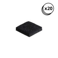20 KS PLSTENÉ PODLOŽKY PRE STOLIČKY, NOHY NÁBYTKU, 22x22 20 KS PLSTENÉ PODLOŽKY PRE STOLIČKY, NOHY NÁBYTKU, 22x22