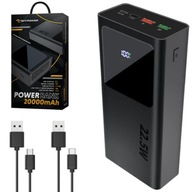 POWER BANK STRONG 20000mAh 3xUSB 22,5W QC PD USB C POWER BANK STRONG 20000mAh 3xUSB 22,5W QC PD USB C