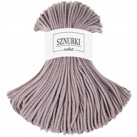 OUTLET bavlnené šnúrky pre makramé, 3mm, Pearl OUTLET bavlnené šnúrky pre makramé, 3mm, Pearl