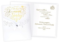 ELEGANTNÁ karta, suvenír na prvé sväté prijímanie!!! ELEGANTNÁ karta, suvenír na prvé sväté prijímanie!!!