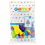 Gemar viacfarebné latexové balóny 10" 100 kusov Gemar viacfarebné latexové balóny 10" 100 kusov