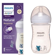 AVENT RESPONSE fľaša 260ml s cumlíkom č.3 AVENT RESPONSE fľaša 260ml s cumlíkom č.3