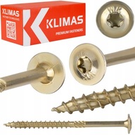 Stolárske skrutky 10x240 mm 25 ks Kotúč TORX Klimas WKCP Stolárske skrutky 10x240 mm 25 ks Kotúč TORX Klimas WKCP