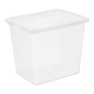 Kontajnerový box, plastový box s krytom, 30 litrov
