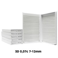 HITLASH hotové mihalnice na pásikoch 1200 ks 3D 0,07C 7-12 MIX veľkostí HITLASH hotové mihalnice na pásikoch 1200 ks 3D 0,07C 7-12 MIX veľkostí