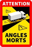 Nálepka Angles Morts NA TURBO TARP, 5 kusov Nálepka Angles Morts NA TURBO TARP, 5 kusov