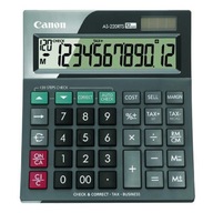 Kalkulačka Canon AS-220RTS, šedá, stolová, 12 miest Kalkulačka Canon AS-220RTS, šedá, stolová, 12 miest