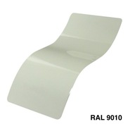 Prášková farba RAL 9010 Polyester hladká matná