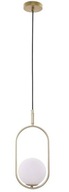 Závesné svietidlo Candellux CORDEL G9, mosadz Závesné svietidlo Candellux CORDEL G9, mosadz