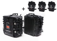 Brašne na motorku 2x32L RED MAMUT EXPEDITION +3x3L