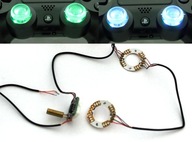 Huby pre PS4 s farebným LED podsvietením